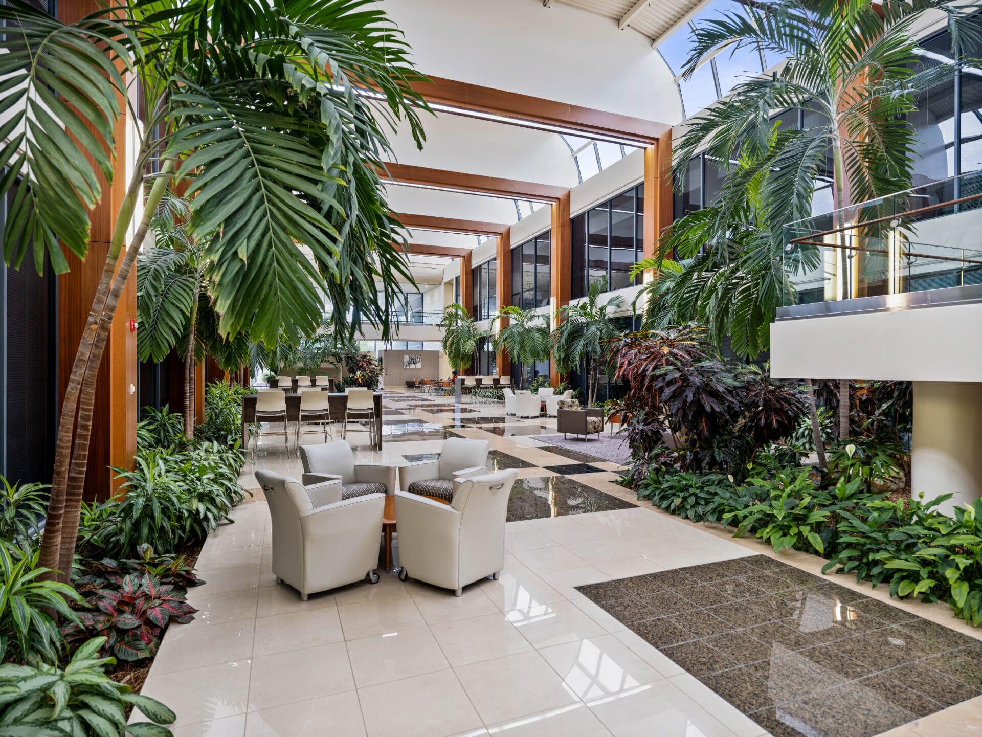 Your 2024 Guide To South Florida Interior Plant Design   Corporate Atriums Portfolio Plantique Florida 1 